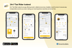 24x7 Taxi Rider Iceland Mobile App